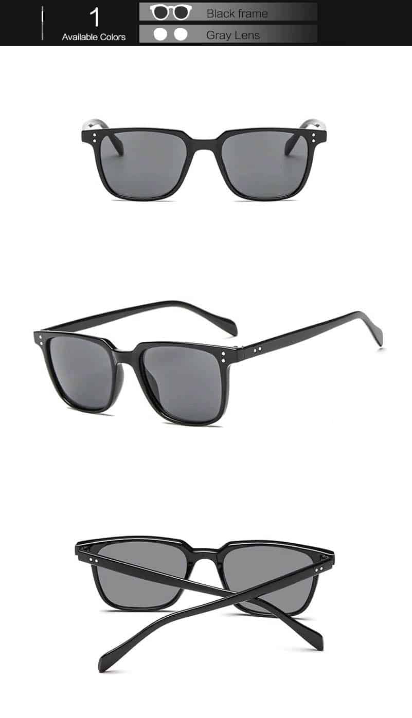 UV Protected Luxury Square Lens Sunglasses