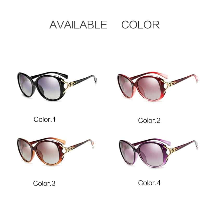 Modern Oversized Polarized Sunglasses for Women